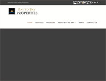 Tablet Screenshot of baytobayproperties.com